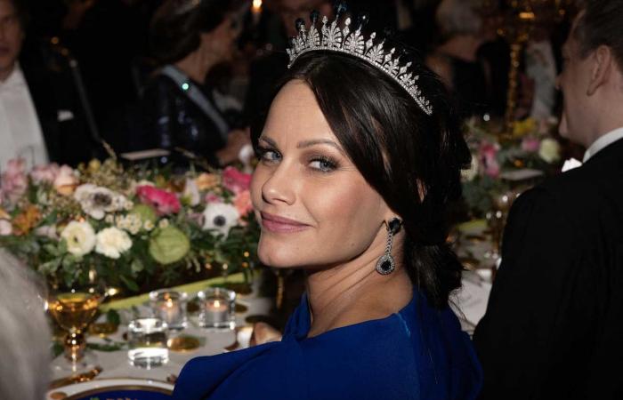 Pregnant Princess Sofia Honors Nobel Prize Winners in Her Topaz Wedding Tiara and New Romantic Jewelry