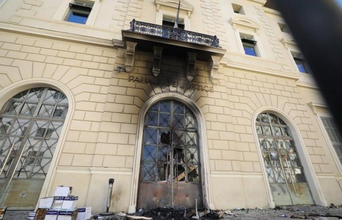 Three years in prison, two of which were suspended, for the fire in the Ajaccio court during demonstrations in support of Yvan Colonna