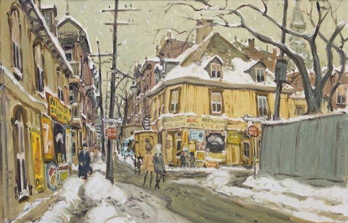 When will Montreal painter John Little be admitted to the museum?