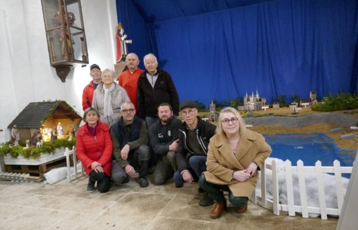 A unique crèche in this chapel in the center of Morbihan