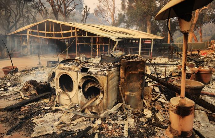 the impressive images of the megafire in Malibu, where thousands of residents were evacuated