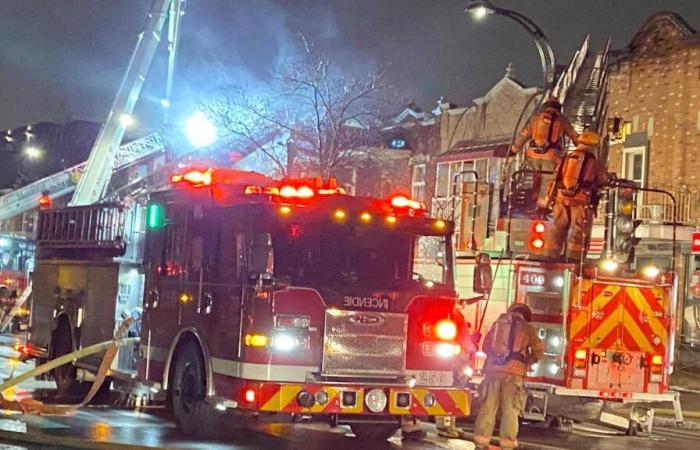 Several homes damaged by fire on Jarry in Montreal