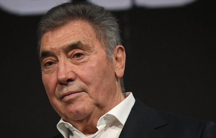 “From now on, I will ride with two small training wheels”: cycling legend Eddy Merckx jokes about his bike fall