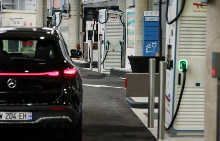 When Paris inaugurates its first 100% electric service station, it goes beyond the limits