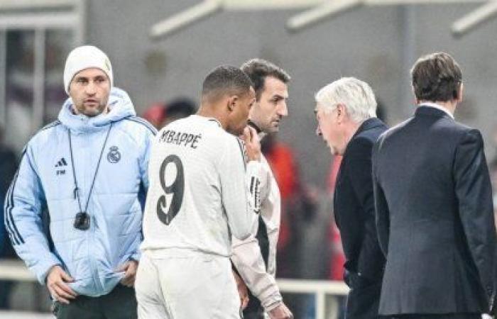 Ancelotti reassures for Mbappé's injury