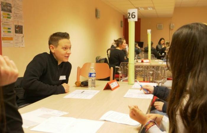 Orientation – Middle school students from Remiremont and Rupt-sur-Moselle discover careers