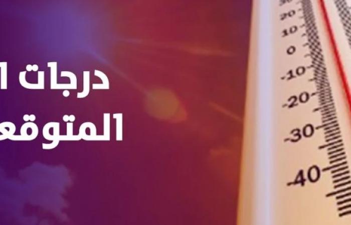 “23 in Cairo”… the expected temperature today in most parts, and an important meteorological warning of dense fog reaching the point of fog.