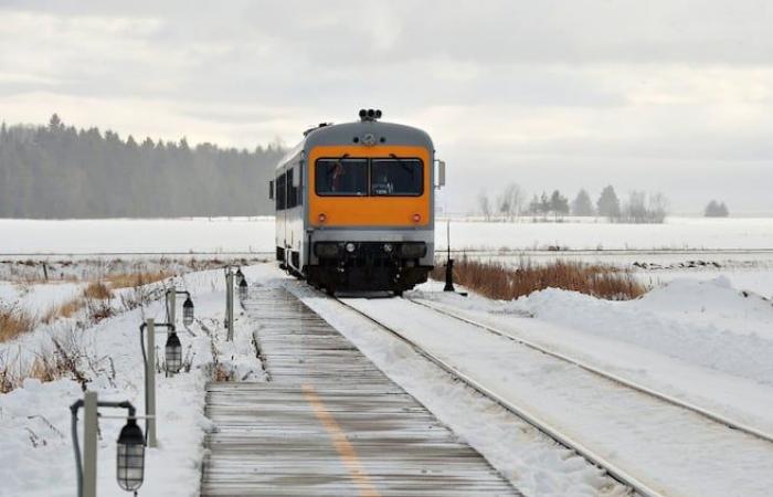 The Charlevoix Train about to derail