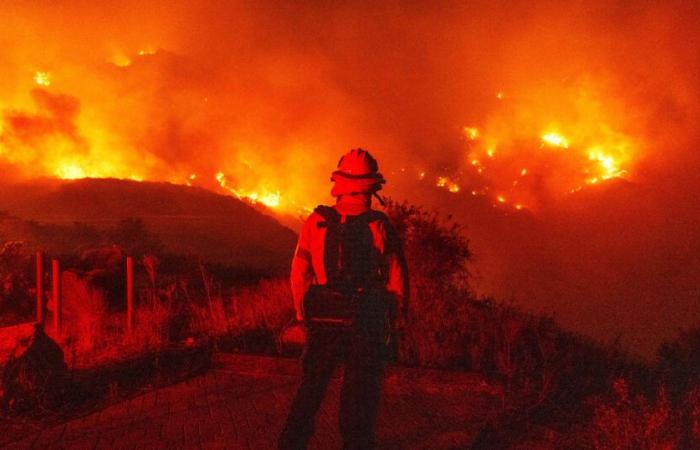 Malibu fire rages on as famous locals evacuate and college students shelter