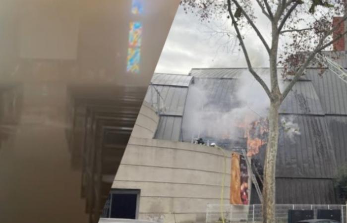 IN PICTURES. Fire in a church in Montpellier: convent fire, evacuation of the Virgin… photos of the disaster from the inside