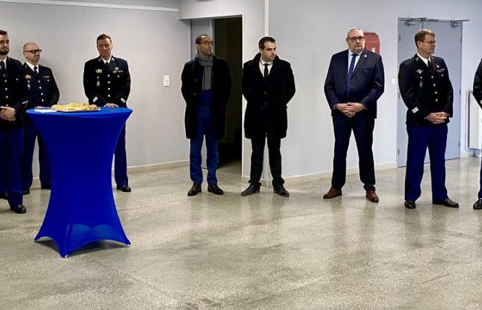 The Aude gendarmes celebrate Sainte-Geneviève in Trèbes