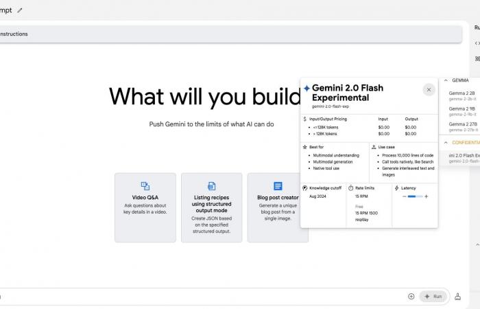 Gemini Flash 2.0 launches on AI Studio and Gemini on the web