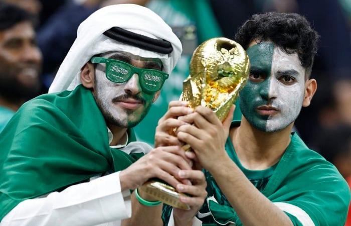 Announcement of Saudi Arabia hosting the 2034 World Cup