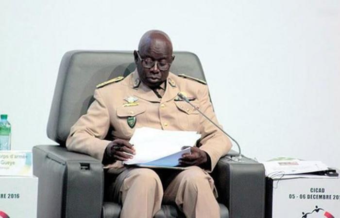 The ex-CEMGA, General Cheikh Gueye replaced