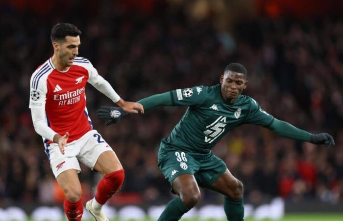 Dominated by Arsenal, Monaco slides among barragists – rts.ch