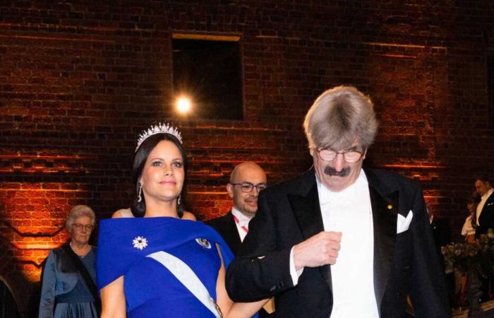 Pregnant Princess Sofia Honors Nobel Prize Winners in Her Topaz Wedding Tiara and New Romantic Jewelry