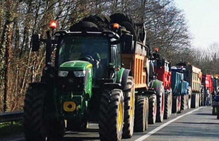 around a hundred tractors expected on the A16 this Wednesday