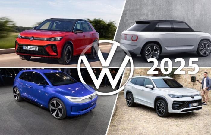 All future Volkswagens expected in 2025