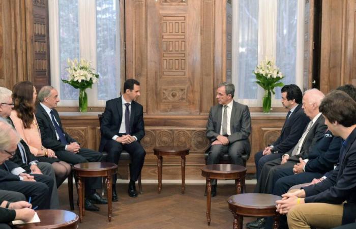 From which political parties are the 32 French elected officials who visited Bashar al-Assad? – Liberation