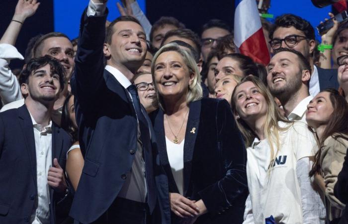 Poll places Le Pen and Bardella in the lead