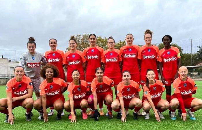 the call for support from Béatrice Kaboré, Nîmes Football Féminin