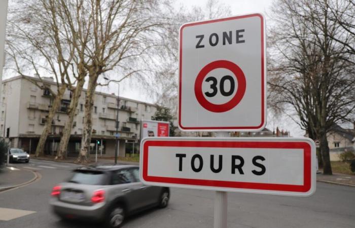 speed limited to 30 km/h in the city center and on major roads