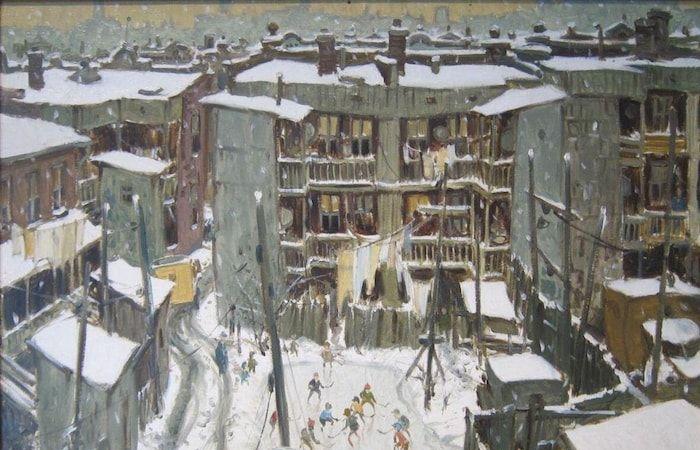 When will Montreal painter John Little be admitted to the museum?