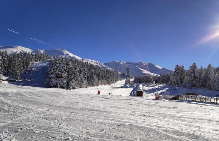 early opening of the Lioran ski resort