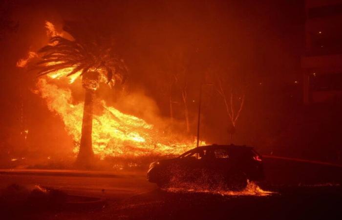 a fire spreads quickly in Malibu, 20,000 people to be evacuated – Libération