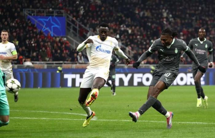 Rafael Leão's beautiful goal against Belgrade