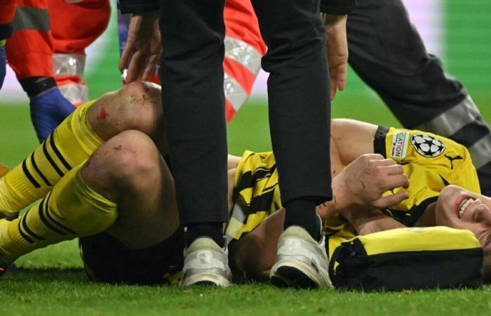 His ankle has completely turned: the terrible injury of a Dortmund player against Barça