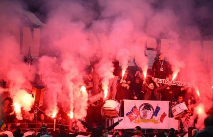 incidents took place Wednesday evening in the city center of Lyon between German and Lyon supporters (Europa League)