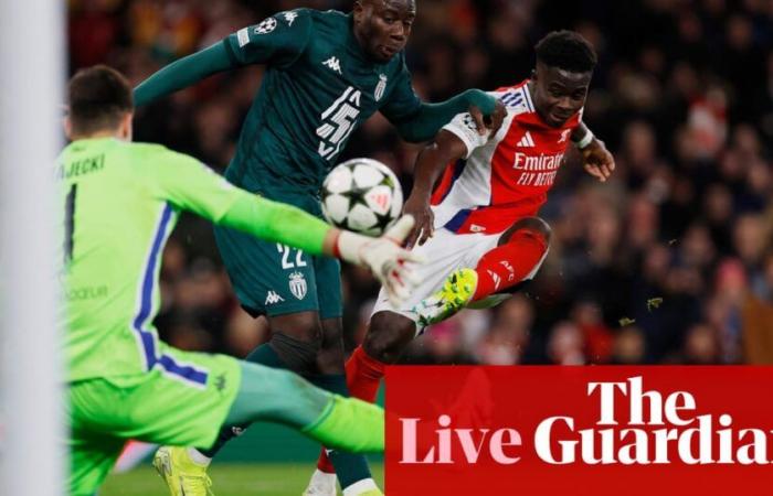 Arsenal 3-0 Monaco: Champions League – as it happened | Champions League