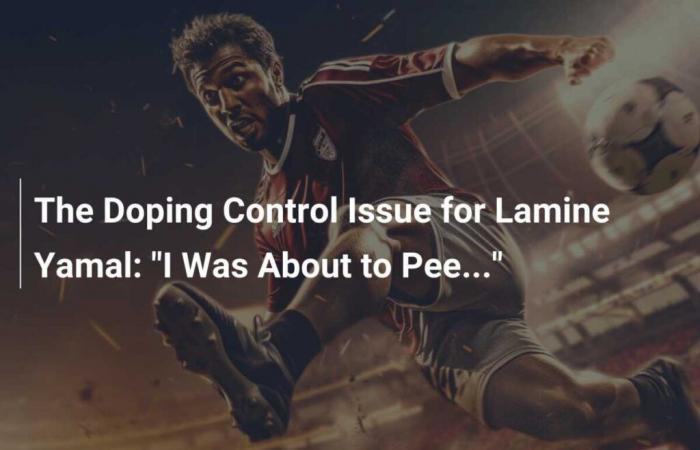 The Doping Control Issue for Lamine Yamal: “I Was About to Pee…”