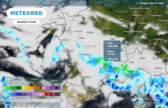 our maps indicate the return of rainy weather in certain regions of France! Where will it rain?