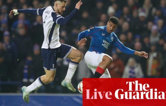 Rangers v Tottenham: Europa League – live | Europa League