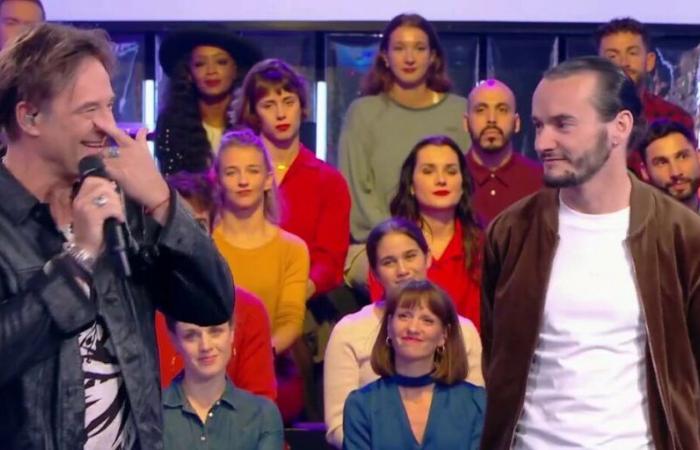 On the verge of tears, Benoît (Don't forget the lyrics) talks about the death of his father and receives a beautiful message from David Hallyday (VIDEO)