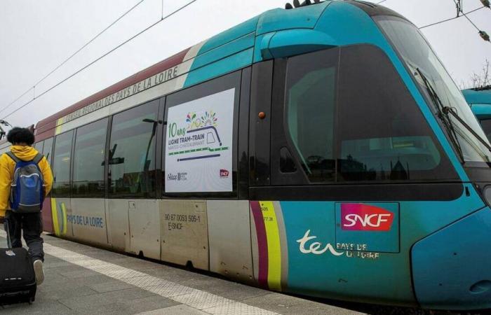 the tram-train paralyzed in Nantes