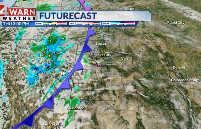 Active weather on its way back to Utah