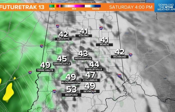 Weekend rain timeline, how much to expect