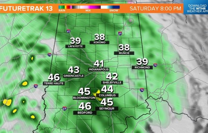 Weekend rain timeline, how much to expect