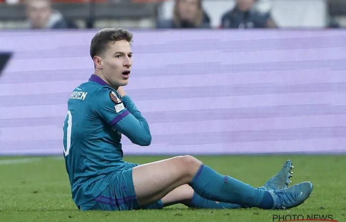 Injury Verschaeren does not look good at Anderlecht: “It’s a shame”