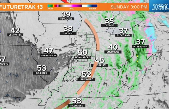 Weekend rain timeline, how much to expect