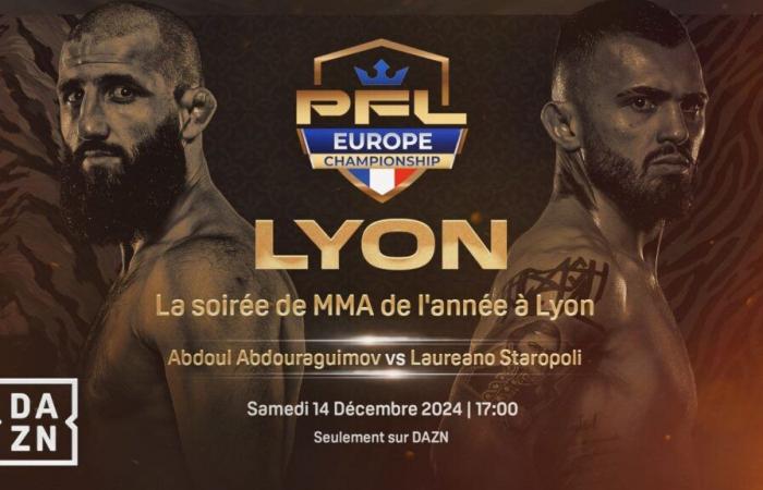 The PFL Europe to follow exclusively on the DAZN streaming platform