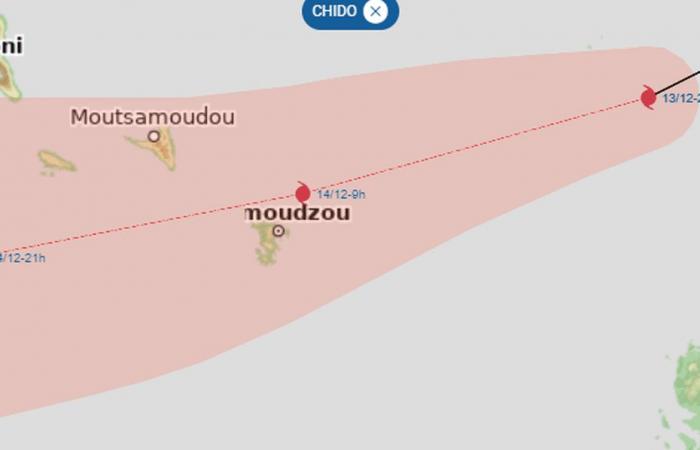 the red alert is in force in Mayotte, formal ban on going out