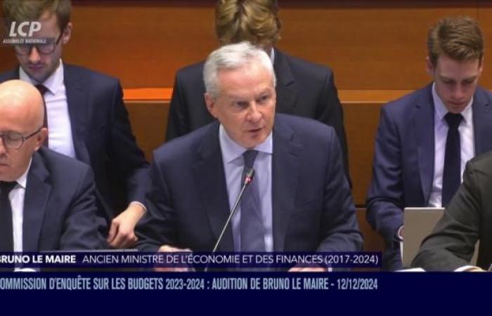 Commission of inquiry into the public deficit: 'In seven days, with censorship, you have derailed France again', says Bruno Le Maire | LCP