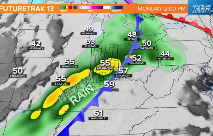 Weekend rain timeline, how much to expect