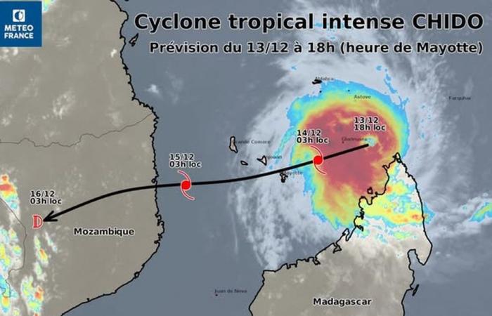 gusts of wind, precipitation, the latest forecasts from Météo France