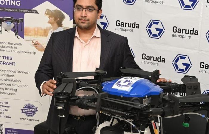 Drones transforming farming in India, market to reach $631 million by 2030: Garuda Aerospace CEO