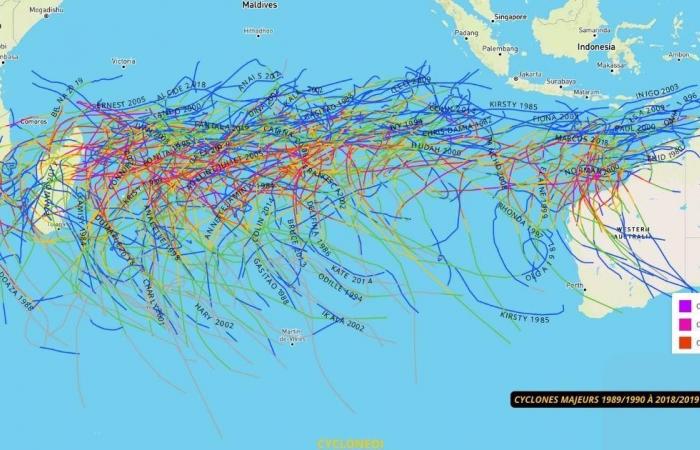 the cyclone season begins in the Indian Ocean 13/12/2024